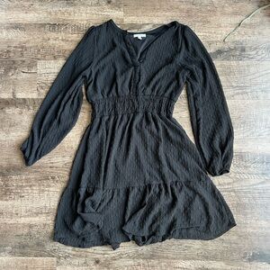 Maurices Black Long Sleeve Dress